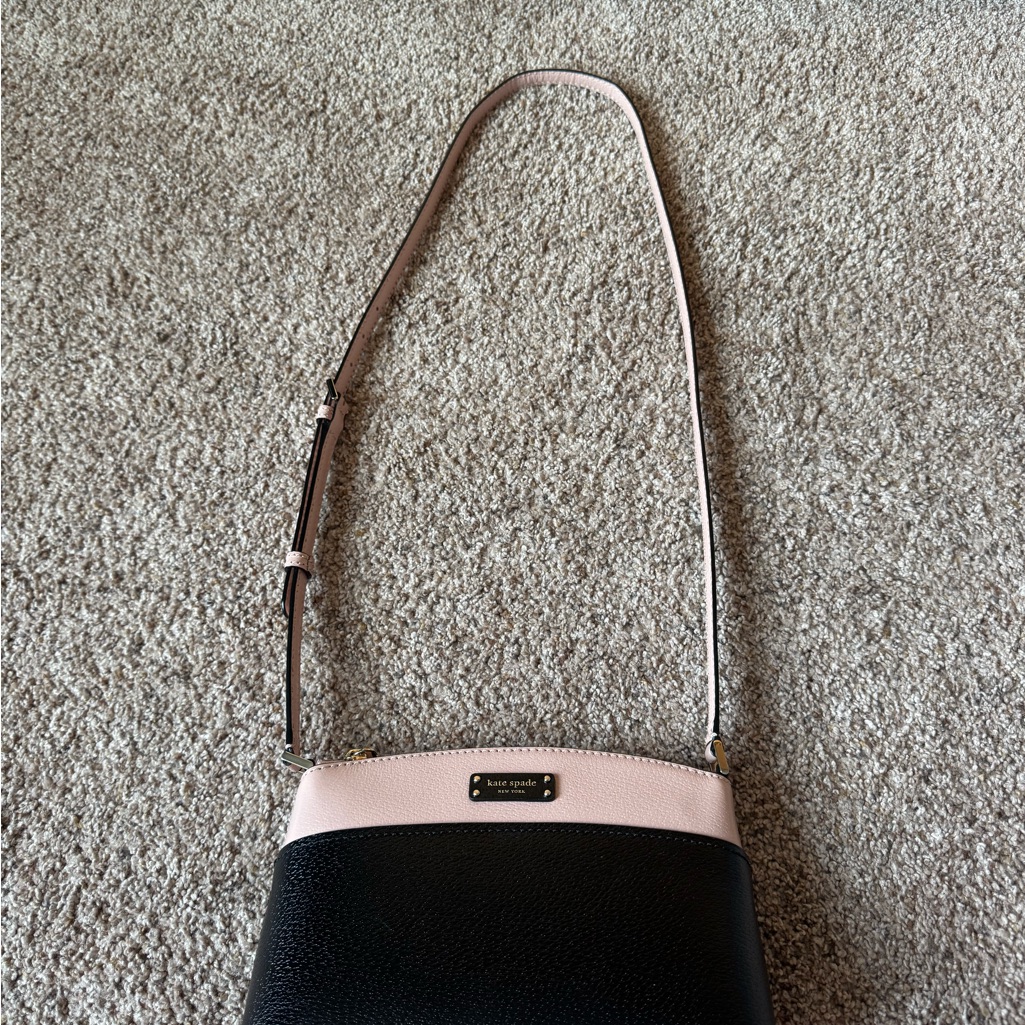Kate Spade Black And Pink Crossbody Bag